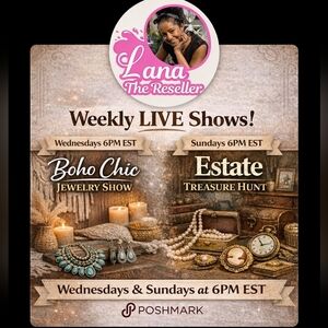 Shop Live with Lana | Boho Chic + Estate Treasure Hunts🔥
